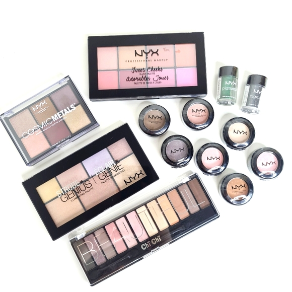 NYX Other - NYX + ChiChi Eyeshadow Blush Highlight Makeup Palettes - EXCELLENT CONDITION
